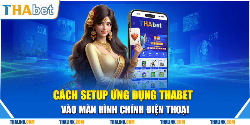 Giao diện điện thoại thương hiệu Thabet bắt mắt